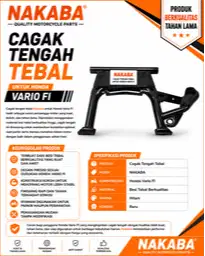 Cagak (Segitiga) Tengah Honda Vario Merk Nakaba