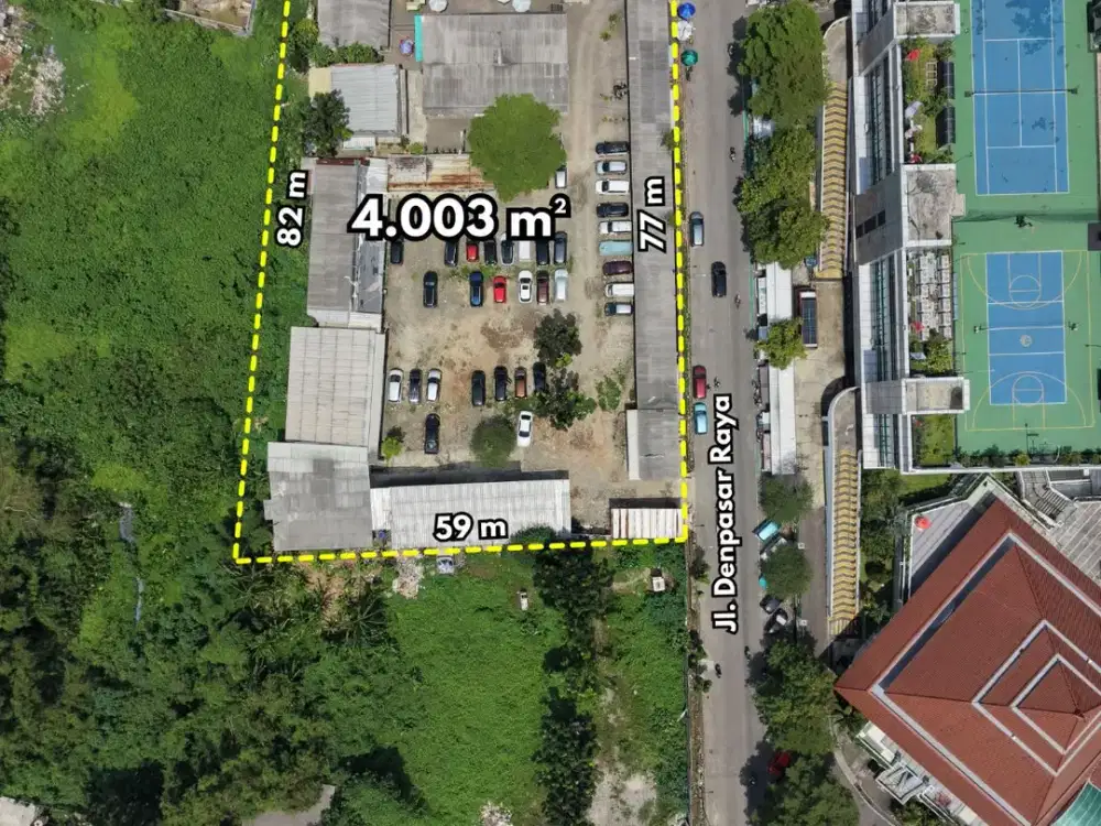 Dijual Tanah Komersil Strategis di Kuningan Jakarta Selatan