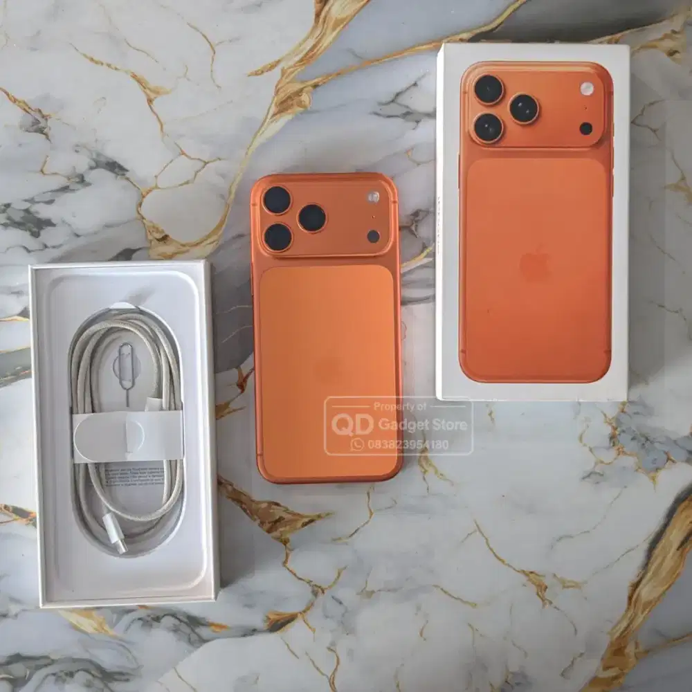 iPhone 17 Pro Max 256GB Orange Garansi RESMI APPLE BEACUKAI Murah