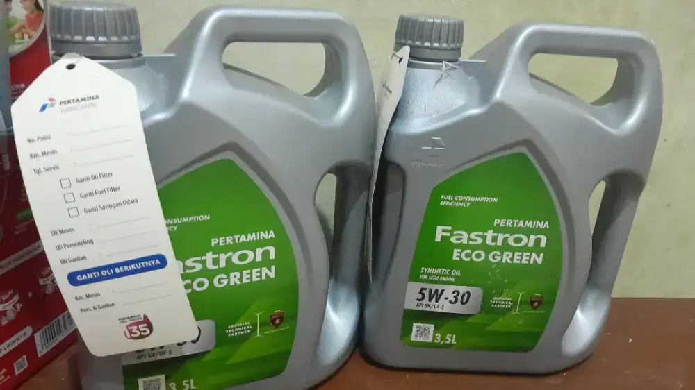 Oli pertamina fastron ecogreen 5w-30 3,5L