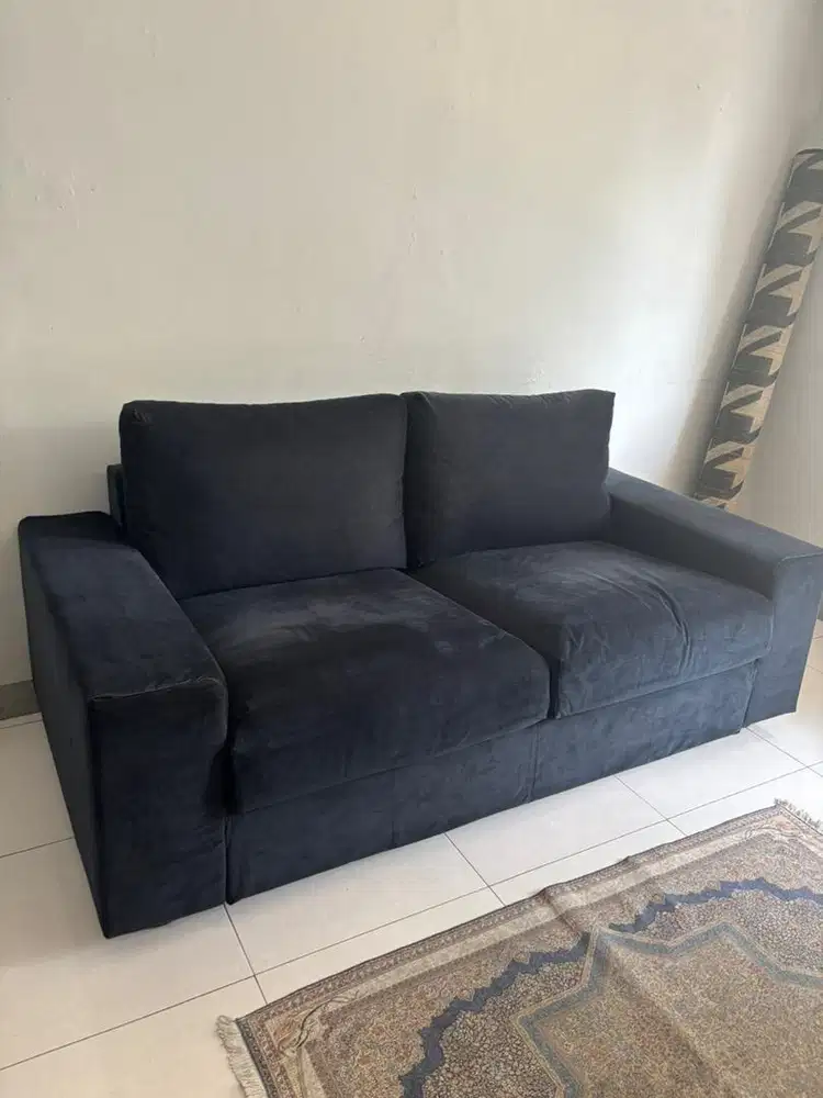 Sofa 2 seat IKEA (vimle) hallarp abu-abu