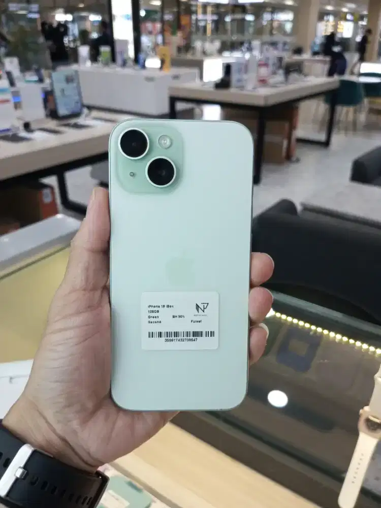 Cicilan iPhone 15 128Gb second garansi resmi iBox tanpa kartu kredit