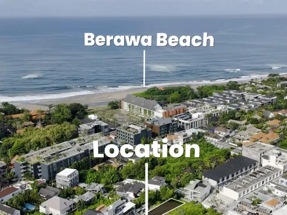 Prime Land for Sale – Berawa, Bali Just 700 Meters from the Beach