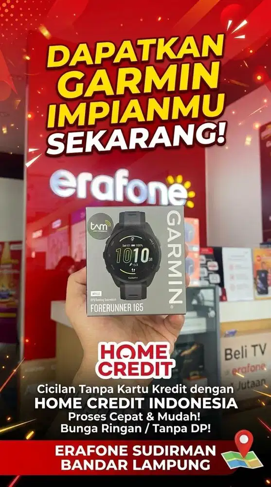 Garmin Forerunner 165 cicilan tanpa kartu kredit