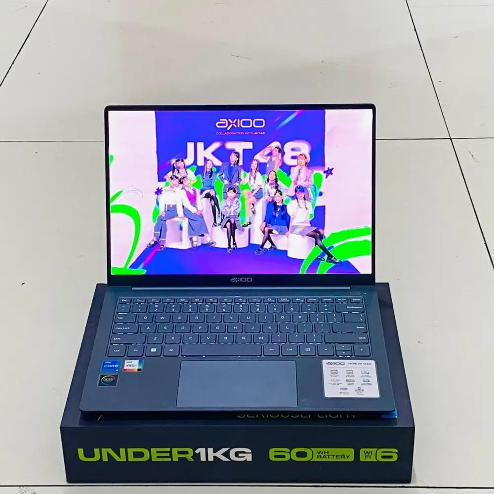 ‎Axioo Hype-R5 OLED intel Core i5-1235U Gen 12 Ram 24GB SSD 512GB