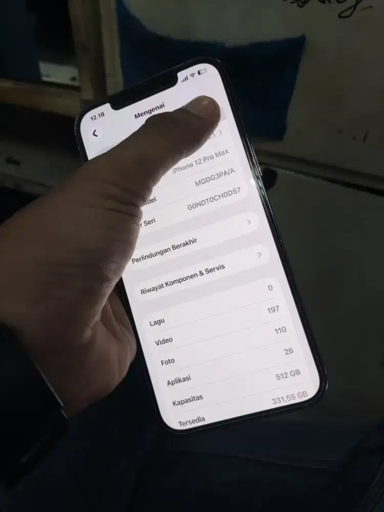 Iphone 12 promax 512 ibox