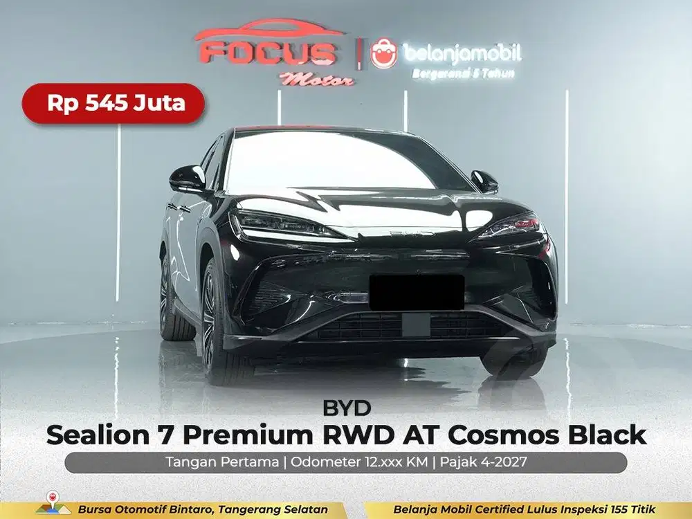 [ GARANSI 5THN ] BYD Sealion 7 Premium RWD AT 2024/2025/2026