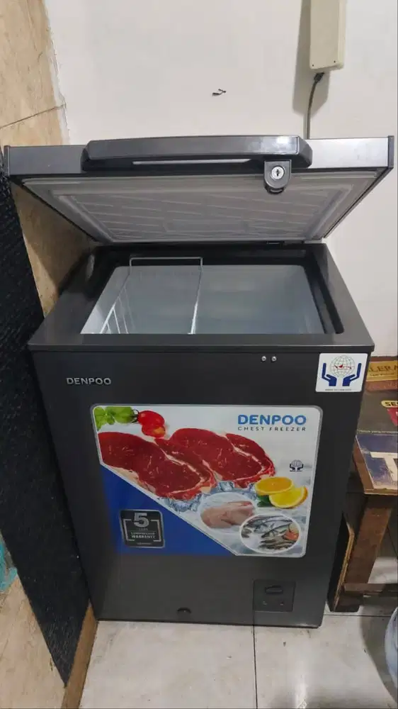 Freezer Denpoo baru 5 bulan pakai