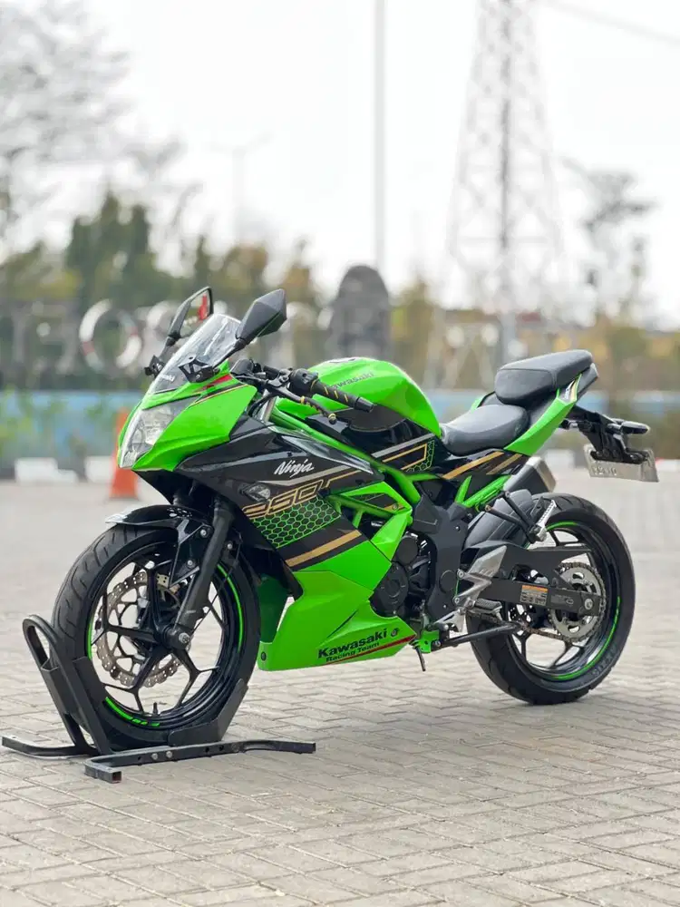 KAWASAKI NINJA 250 MONO SL 2021 HIJAU KM RENDAH PAJAK PANJANG SIAP GAS