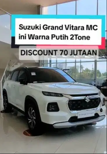 Suzuki Grand Vitara Diskon 70 Jutaan