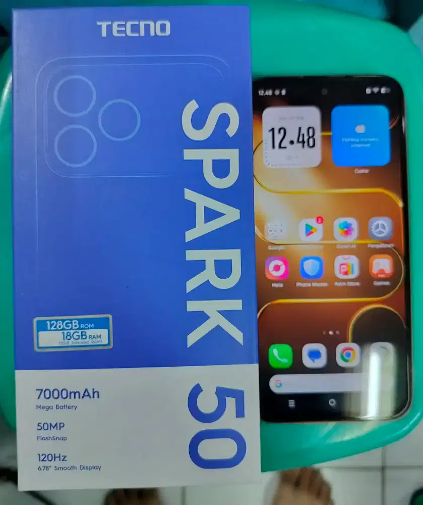 TECNO SPARK 50 6+6/128Gb HP+DUS AJA
