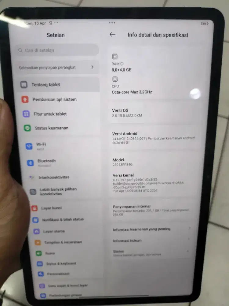 xiomi pad 6 batangan mulusss