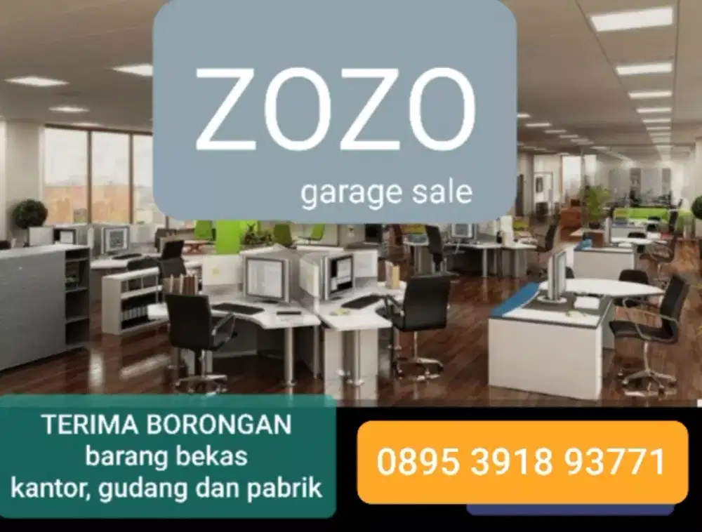 BORONG BARANG BEKAS. kantor.