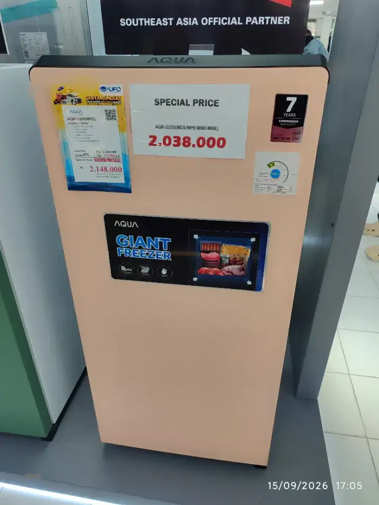 Aqua AQR D205 Bisa Kredit free DP Bunga ringan