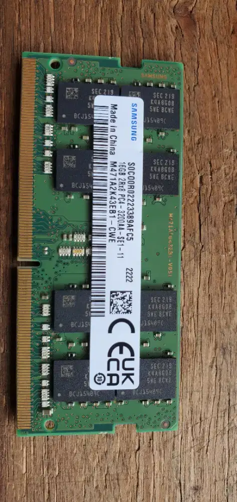 Ram sodim ddr 4 16gb pc 3200