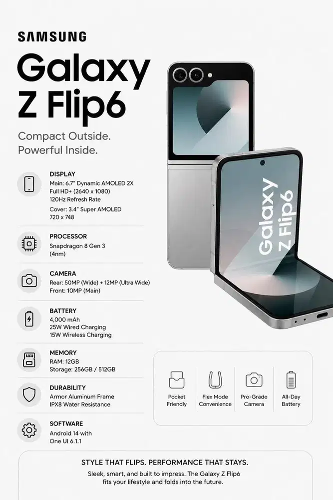 kredit hp samsung z flip 6