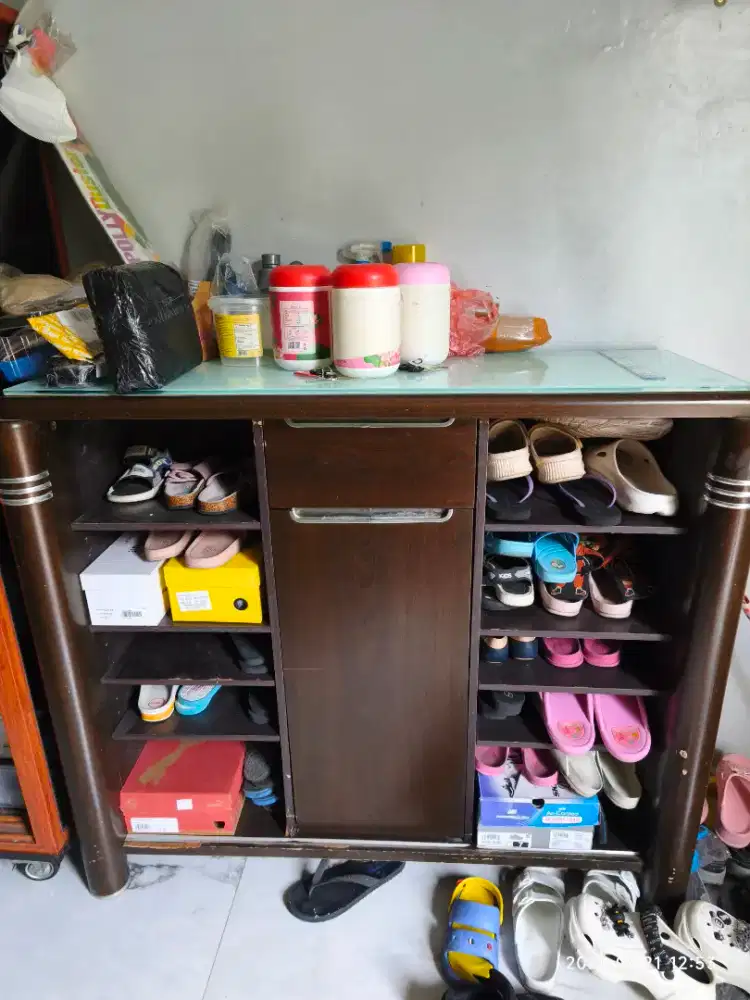 Rak Sepatu Lemari Sepatu 120 x 35