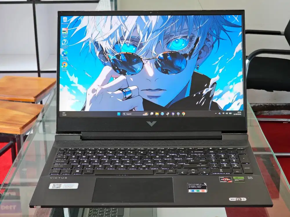 HP Victus 15 AMD Ryzen 7 5800H Ram 16 GB SSD 512 GB Nvidia RTX 3050 Ti