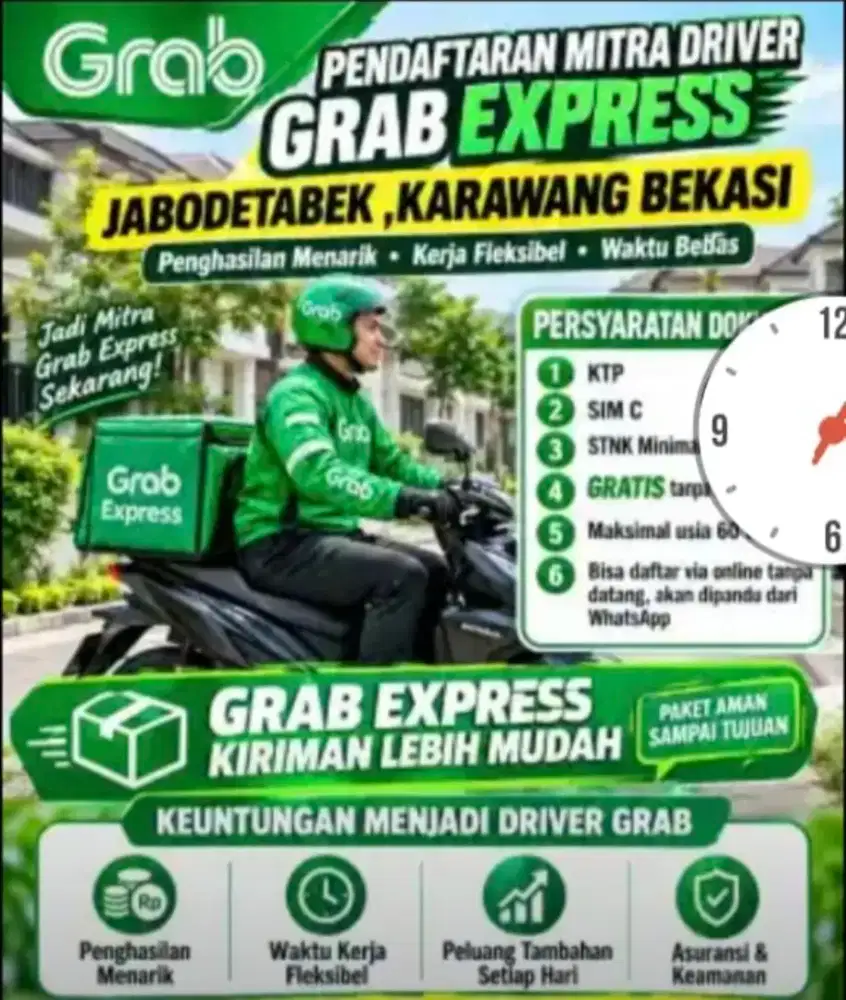 Lowongan kerja kurir motor