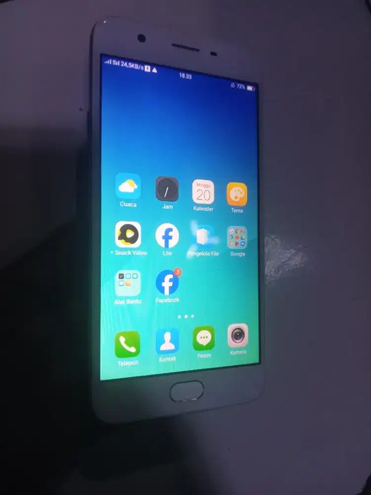 Oppo a57 ram 3Gb internal 32GB jringan 4G kondisi normal dn lyak pkai
