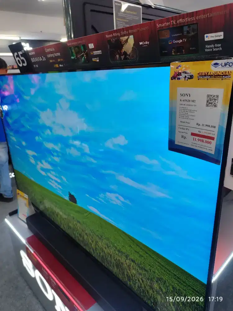 LED TV Sony K65S20 bisa kredit bunga ringan free DP