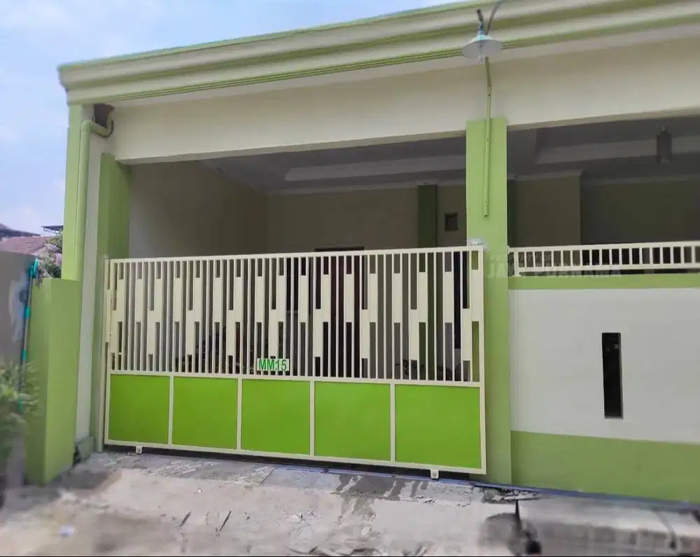 Pintu pagar rumah minimalis