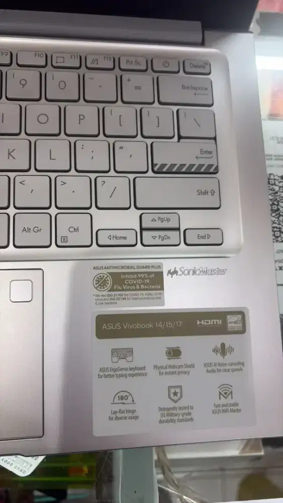 LAPTOP ASUS A1404v vivobook ssd 512gb