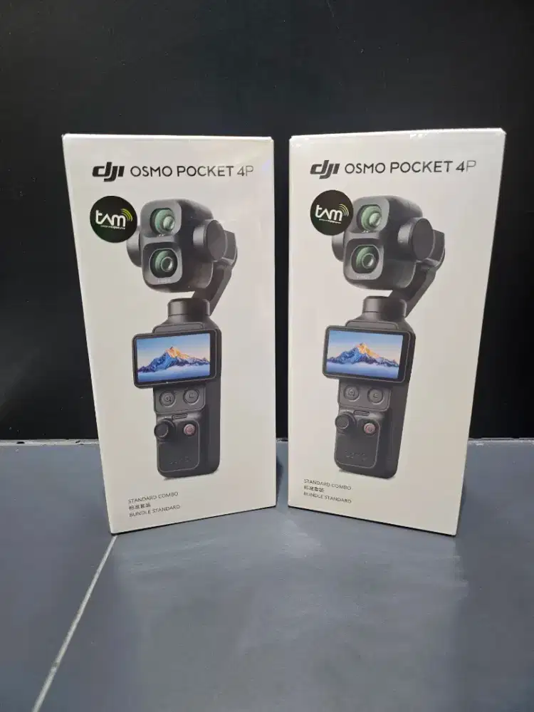 Dji pocket 4p standard ready, stock terbatas bisa cicilan