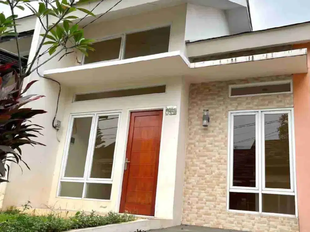dijual rumah Siap Bangun dengan Mezzanine bisa KPR lokasi strategis dekat Cibubur