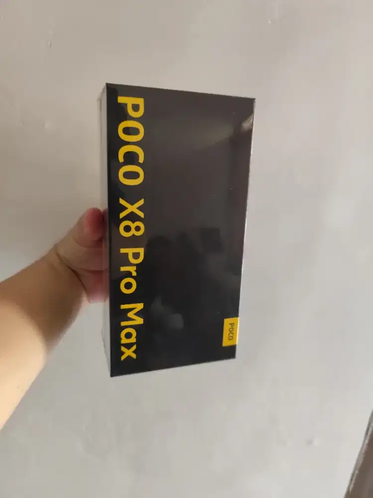 Poco X8 Pro Max 12/256 Putih Garansi Resmi BNIB