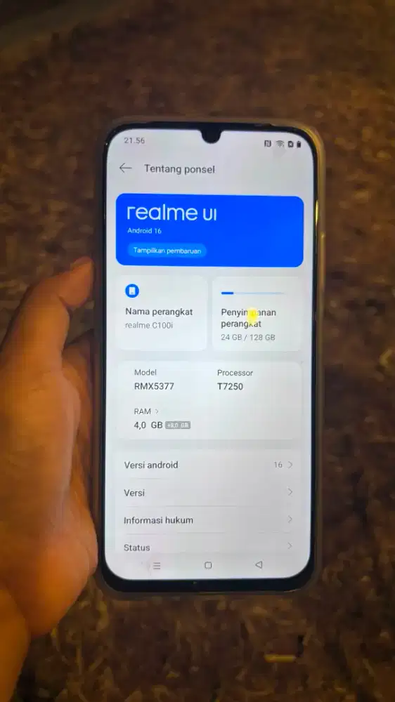 HP Realme C100i