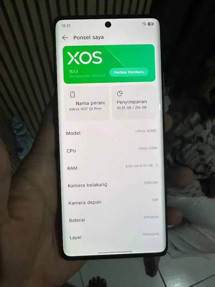 Infinix hot 50 pro plus