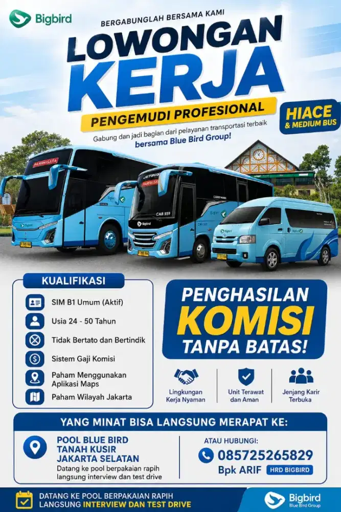 Lowker PENGEMUDI BUS