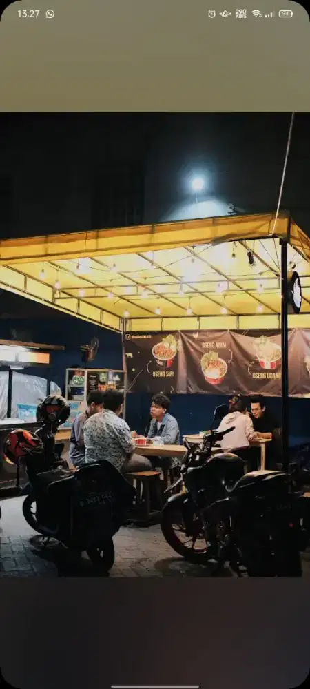 Tenda bekas size 4×4