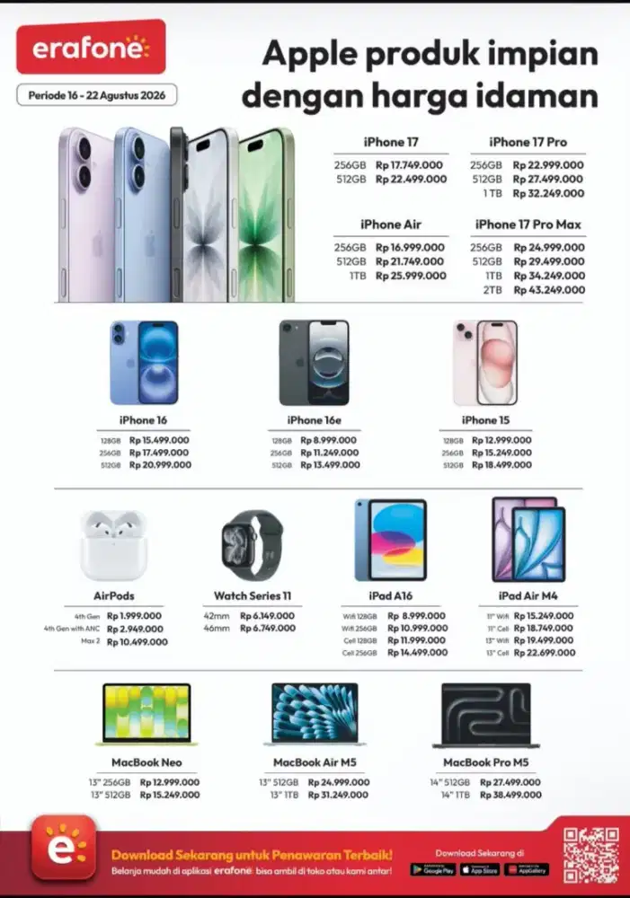 Promo Spesial Produk Apple