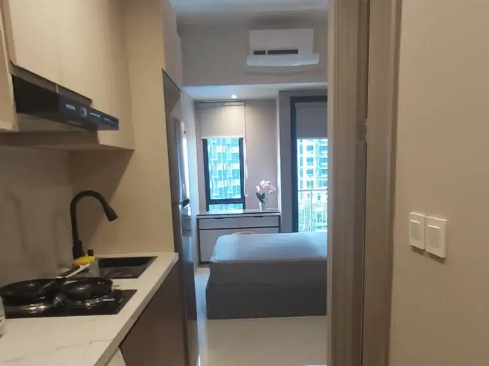 DISEWAKAN Apartemen Full Furnish yang Nyaman dan Siap Huni diatas Mall Pakuwon, Bekasi