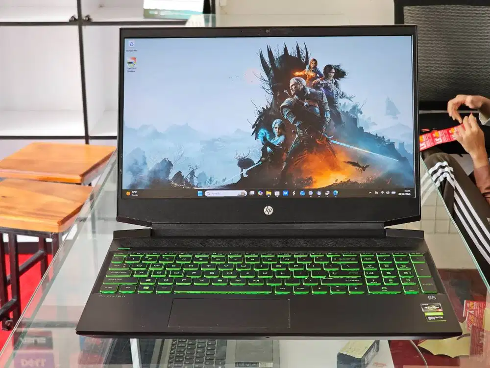 HP Pavilion Gaming 15 AMD Ryzen 5 3550H Ram 16 GB SSD 512GB Nvidia GTX