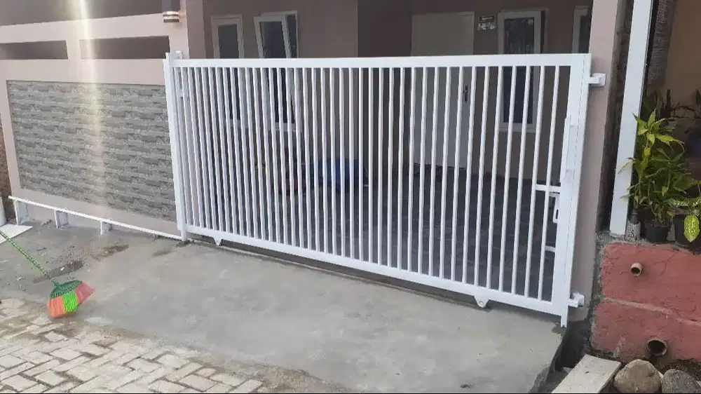Pagar rumah model minimalis
