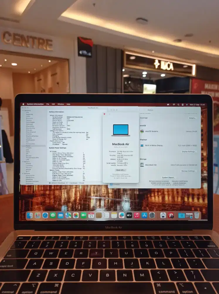 ‎*Macbook Air Retina (13-inch,2018) Gold* (8/256)