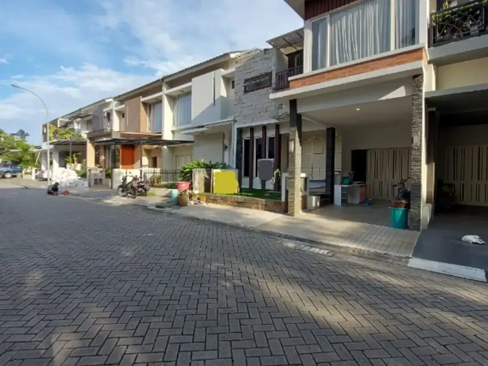 rumah cantik design modern siap huni dlm cluster kebayoran bintaro