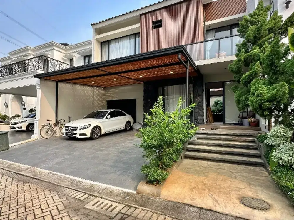 Dijual rumah modern siap huni dlm cluster elit kebayoran bintaro