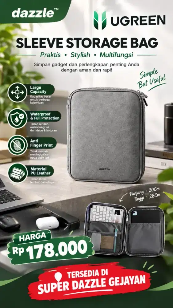 UGREEN SLEEVE STORAGE BAG (90435)