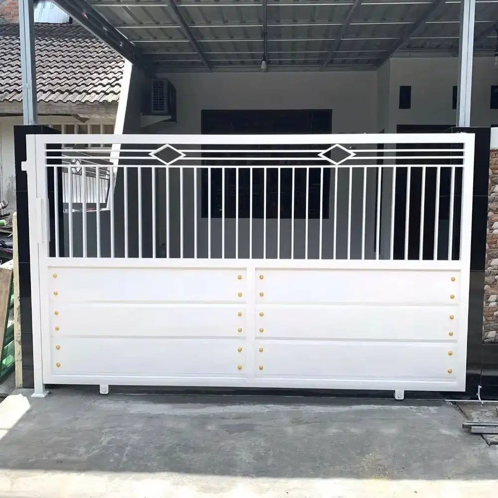 Pagar rumah model minimalis
