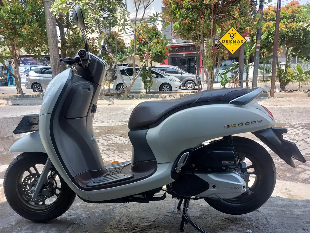 (DP 800 Rb)‼️ Honda Scoopy Prestige Keyless Putih 2024 Cash / Kredit