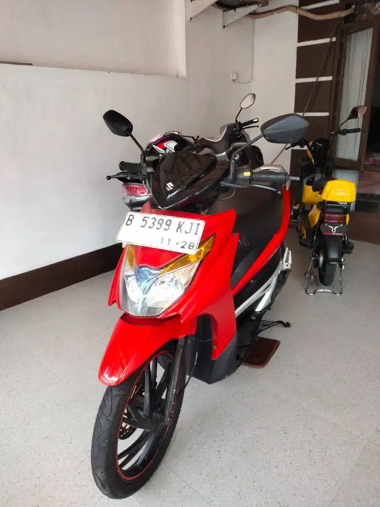 ️ DIJUAL SUZUKI HAYATE 125 TAHUN 2013 – ORANGE ORIGINAL