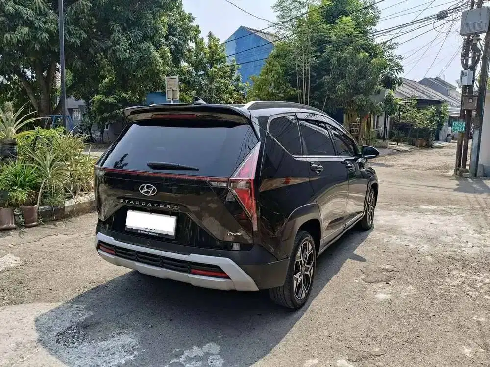 Hyundai Stargazer X Prime 1.5 AT 2024 – Pemilik Pribadi – Hitam