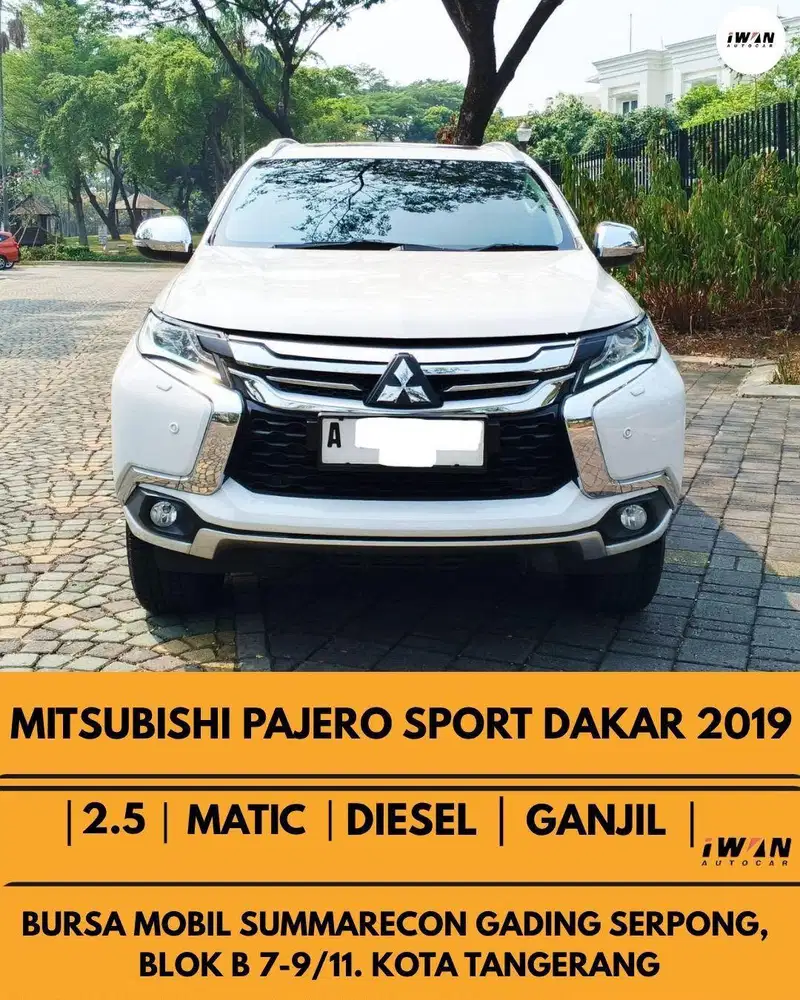 2019 MITSUBISHI PAJERO DAKAR SPORT 2.4 DIESEL 4x2 AT