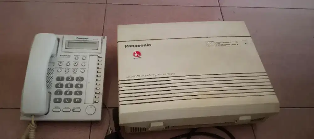PABX Panasonic KX-TA616 Dan Telp Panasonic KX-T7730