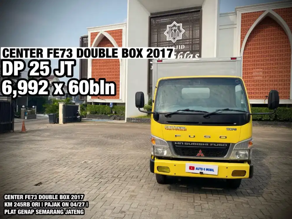 Canter fe73 double box 2017