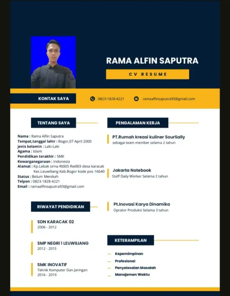 mencari pekerjaan